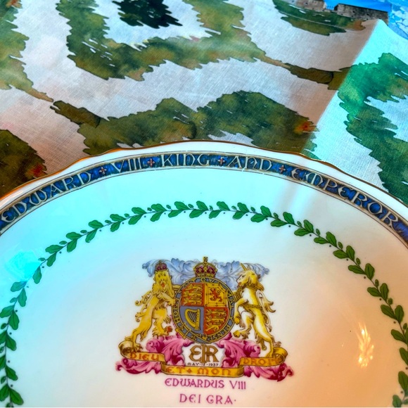 👑HP👑King Edward VIII 1937 Coronation Bowl with Handles - Picture 5 of 7